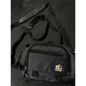 Hodgman Fly Fishing Sling Pack Chest Bag w/Foam Fly Patch & Storage Utility